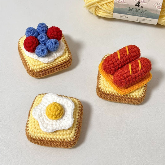 Artdor crochet kit for beginner Mini Toast set of 3