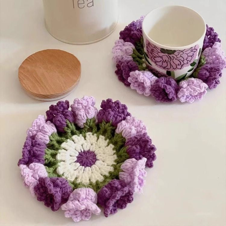 Flores Convallariae Coaster Crochet Kit - Artdor