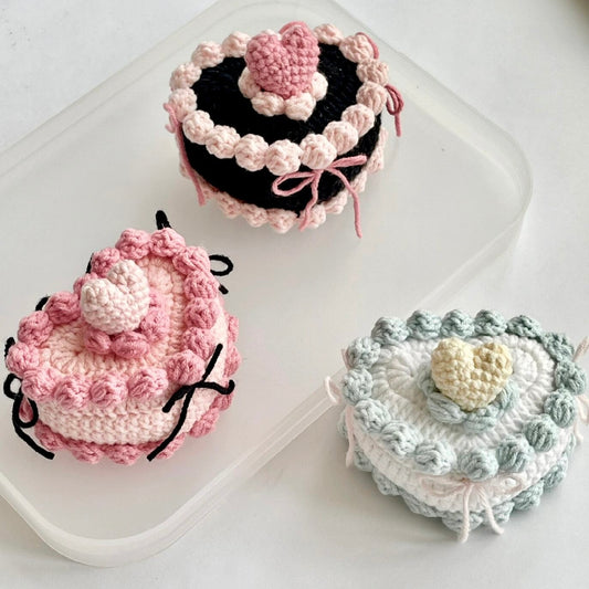 Love Cake Crochet Kit （set of 3 colors）