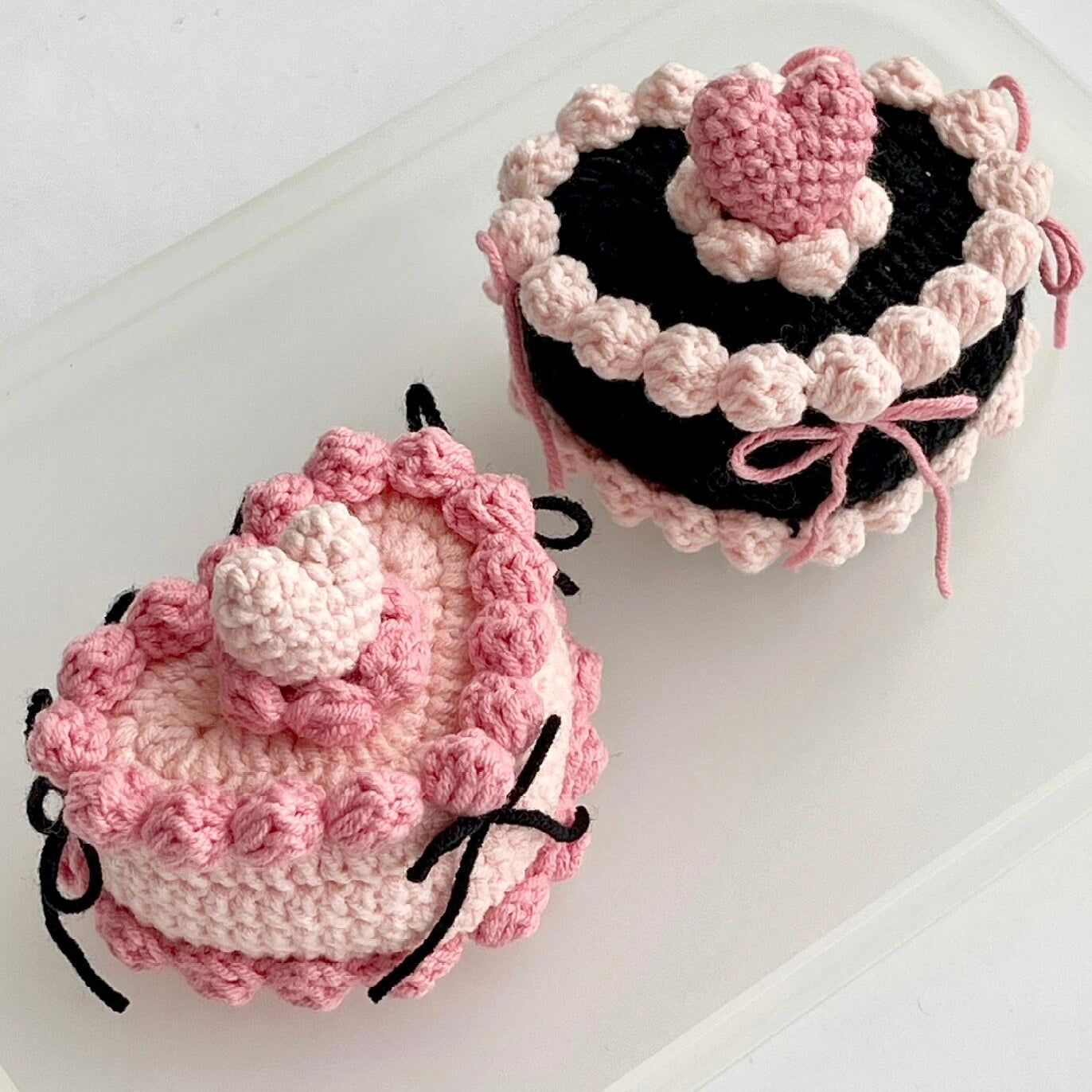 Love Cake Crochet Kit （set of 3 colors）